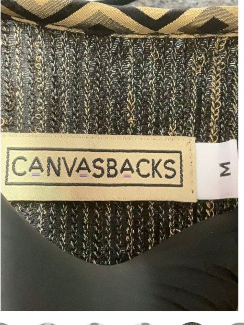 Canvasbacks Textured Cardigan - Picture 6 of 7